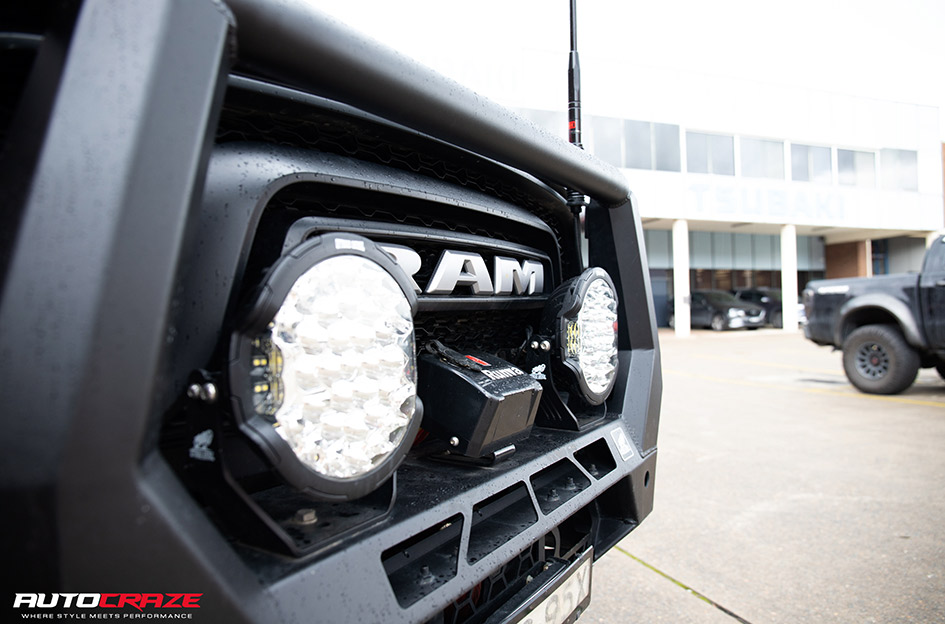 DODGE RAM FUEL VAPOR MATTE BLACK 