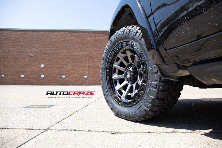 DODGE RAM FUEL COVERT ANTHRACITE BLACK LIP