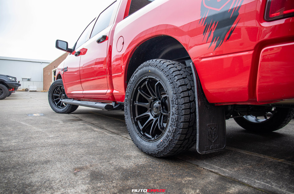 DODGE RAM 1500 FUEL VARIANT MATTE BLACK