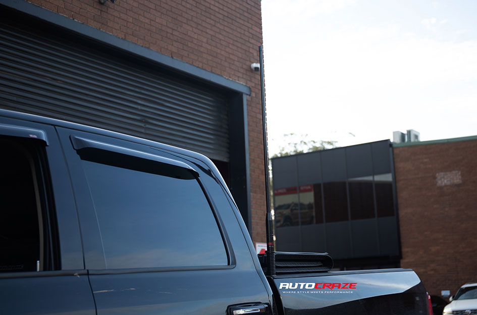 DODGE RAM KMC GRS SATIN BLACK 