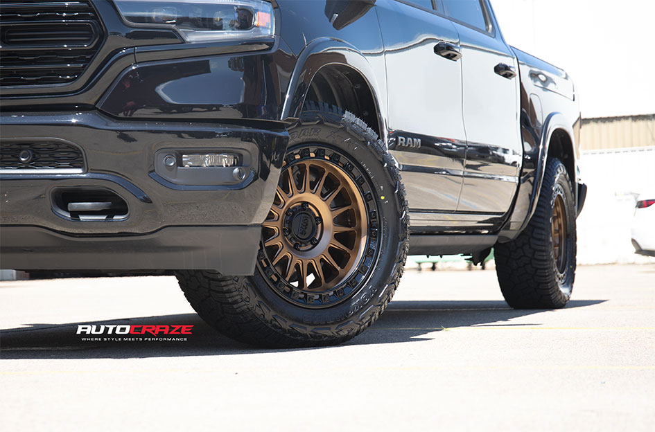 DODGE RAM KMC IMS MATTE BRONZE