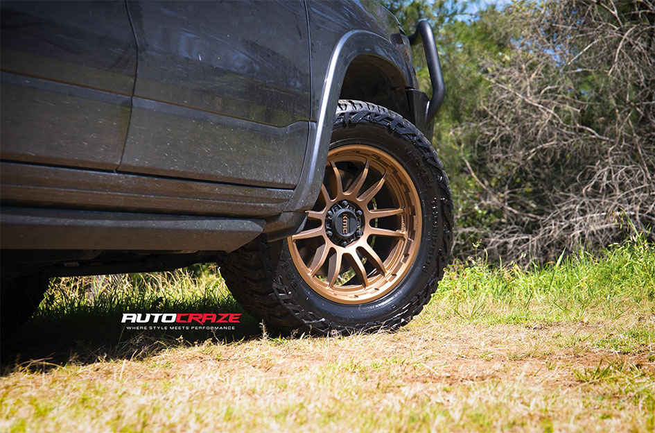 DODGE RAM KMC WRATH MATTE BRONZE