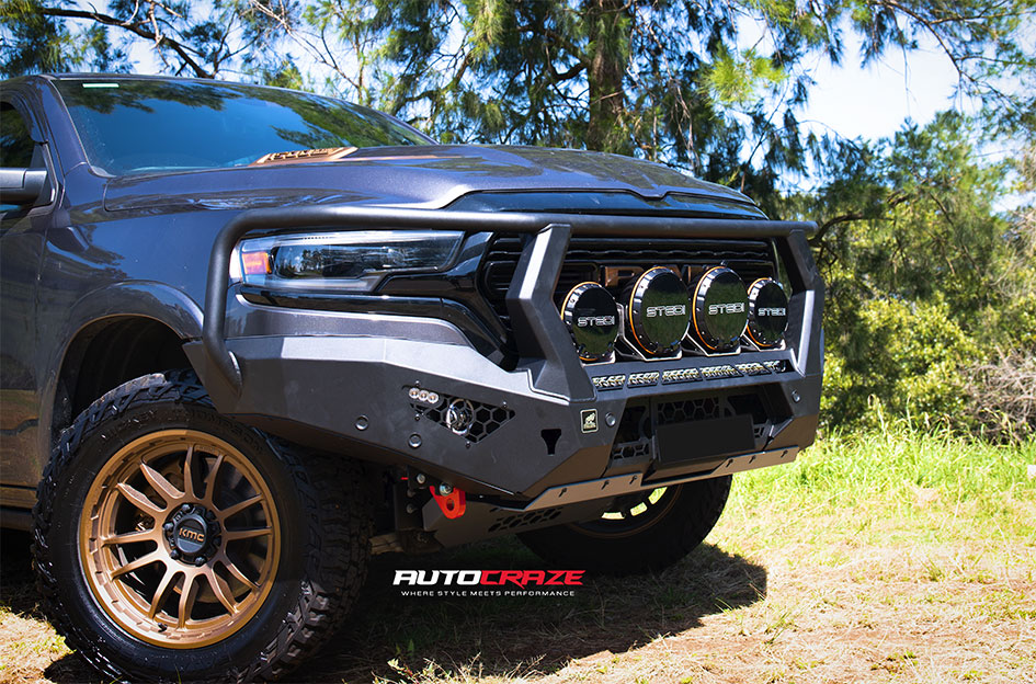 DODGE RAM KMC WRATH MATTE BRONZE