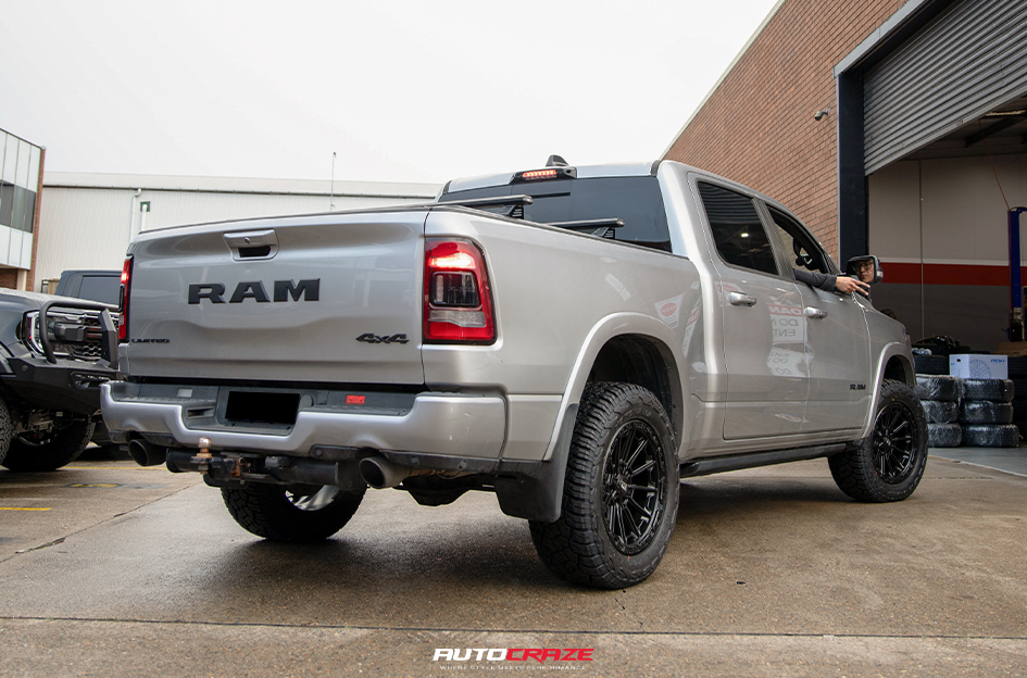 DODGE RAM KING WARRIOR SATIN BLACK
