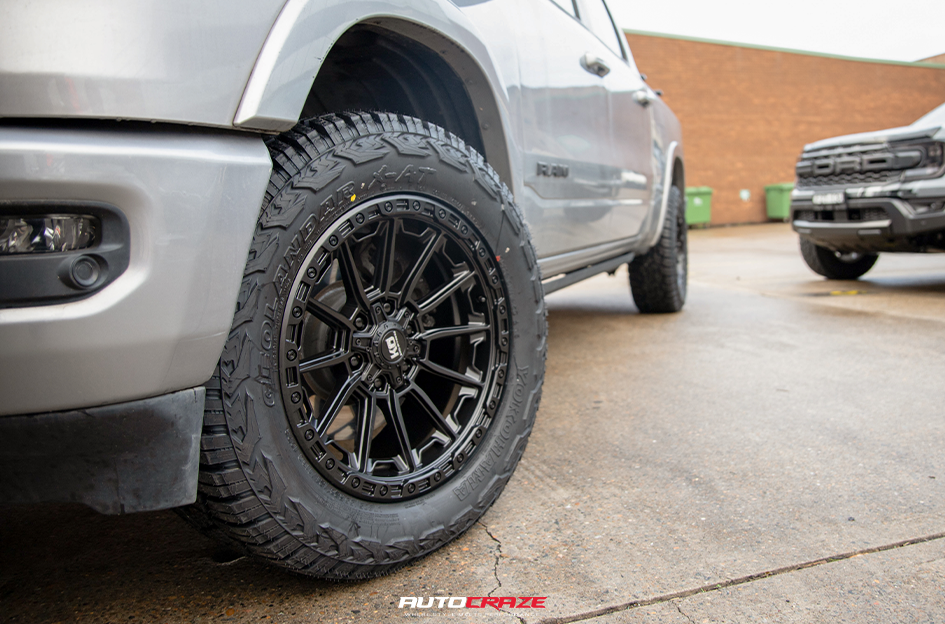 DODGE RAM KING WARRIOR SATIN BLACK
