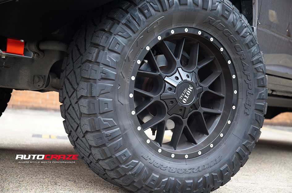 DODGE RAM MOTO METAL SIEGE GLOSS BLACK