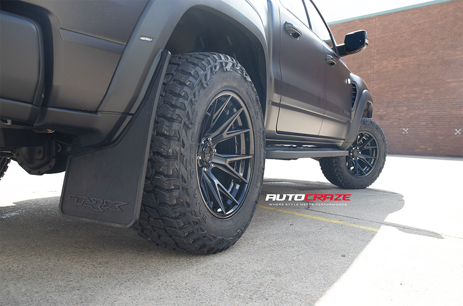 DODGE RAM TRX FUEL CATALYST MATTE BLACK