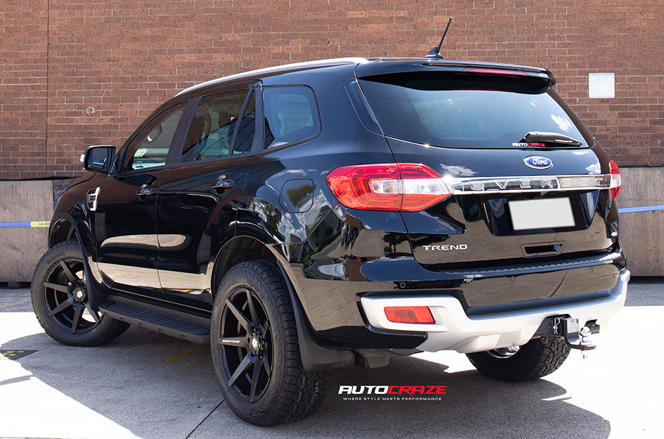 FORD EVEREST DIESEL AVALANCHE MATT BLACK 