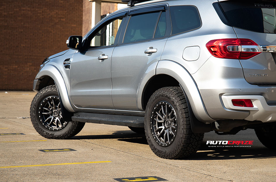 FORD EVEREST FUEL REBEL MATTE GUNMETAL