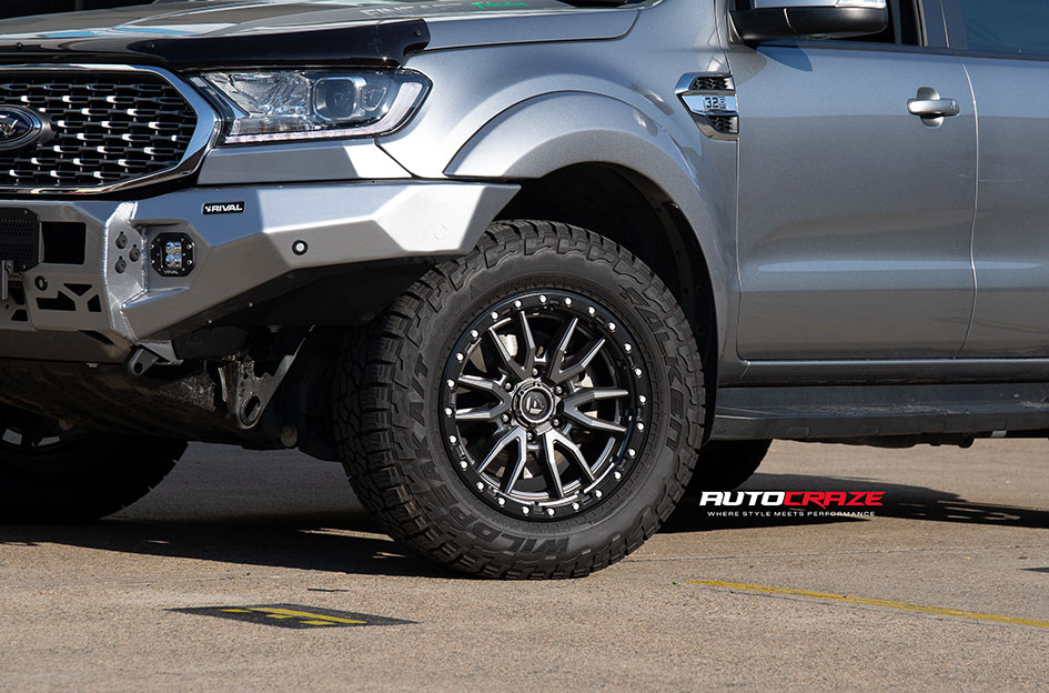 FORD EVEREST FUEL REBEL MATTE GUNMETAL