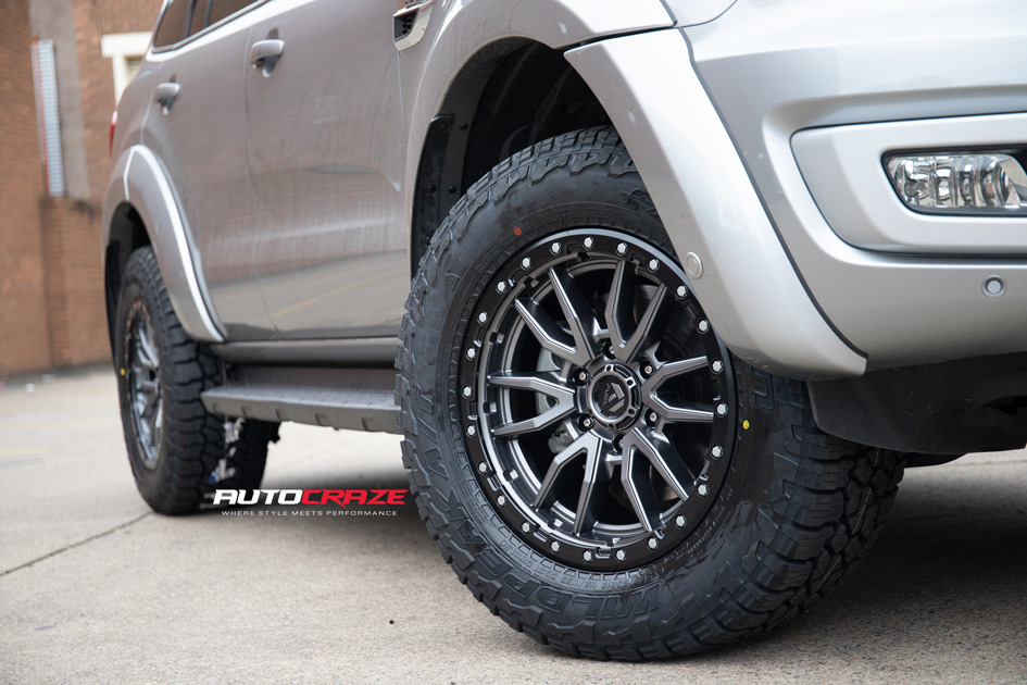 Ford Everest Fuel Rebel Wheels