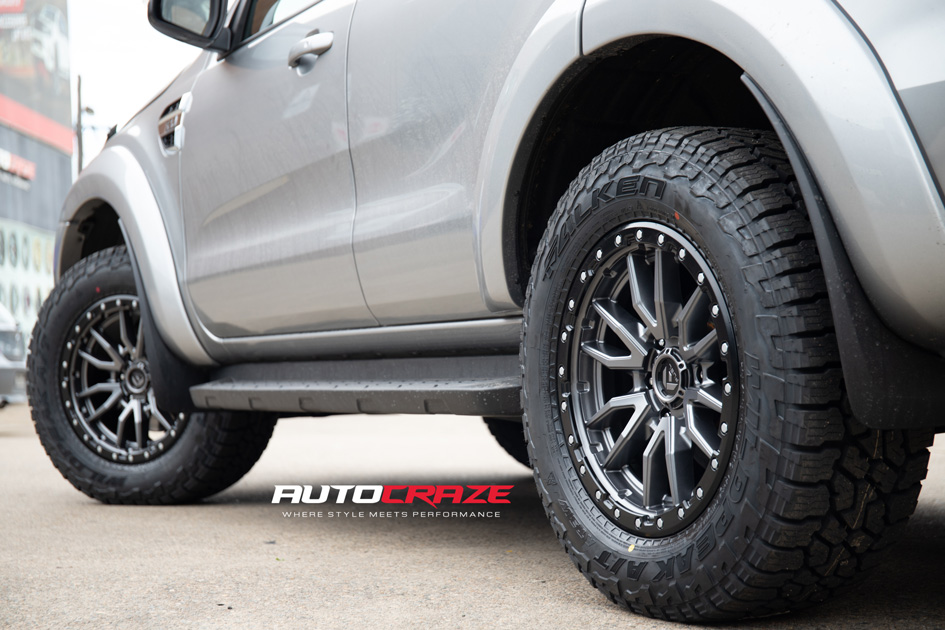 Ford Everest Fuel Rebel Wheels