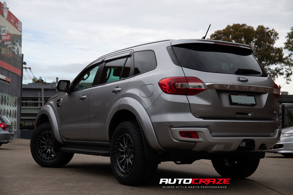 Ford Everest Fuel Rebel Wheels