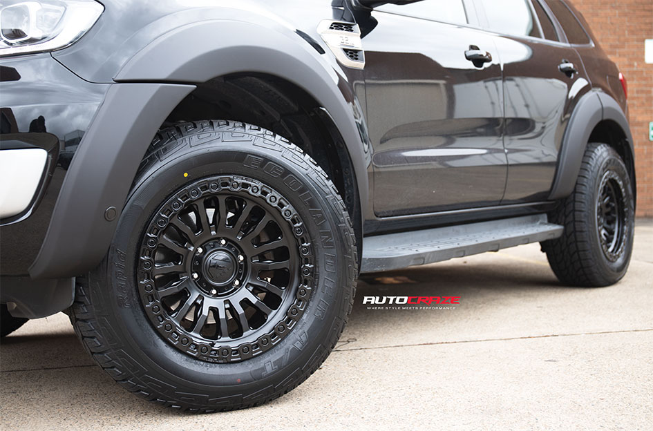 FORD EVEREST FUEL RINCON MATTE BLACK