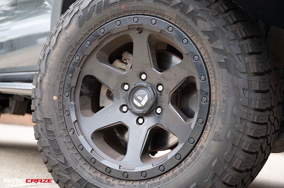 FORD EVEREST FUEL RIPPER MATTE BLACK