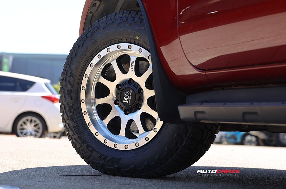 FORD EVEREST KING HURRICANE II GUNMETAL MACHINED