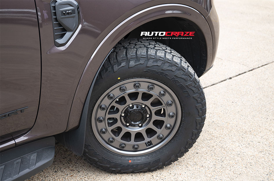 FORD EVEREST NEXT GEN BLACK RHINO OUTBACK MATTE GUNMETAL