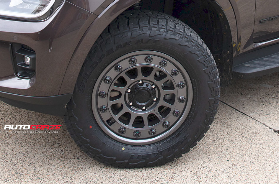 FORD EVEREST NEXT GEN BLACK RHINO OUTBACK MATTE GUNMETAL