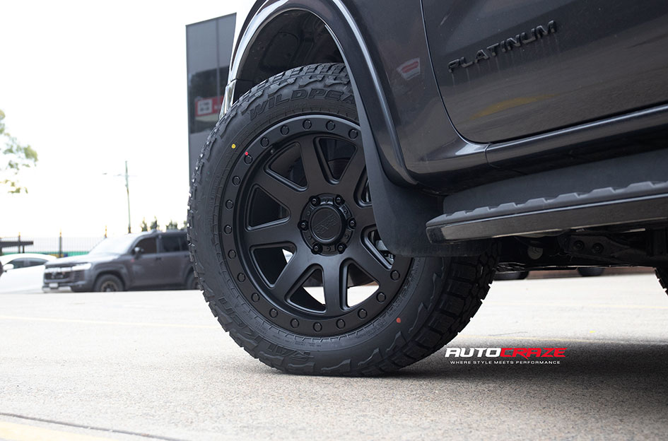 FORD EVEREST NEXT GEN BLACK RHINO BAKER MATTE BLACK