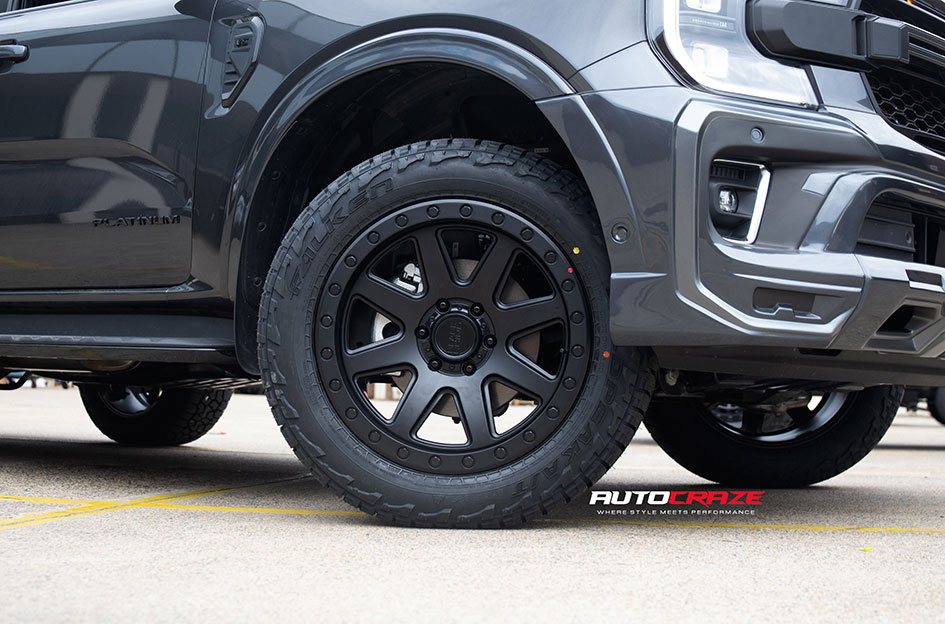 FORD EVEREST NEXT GEN BLACK RHINO BAKER MATTE BLACK