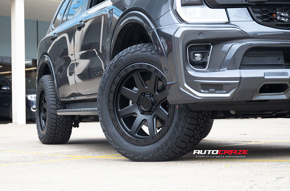FORD EVEREST NEXT GEN BLACK RHINO BAKER MATTE BLACK