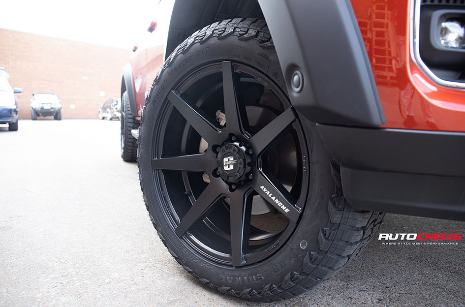 FORD EVEREST NEXT GEN DIESEL AVALANCHE MATT BLACK