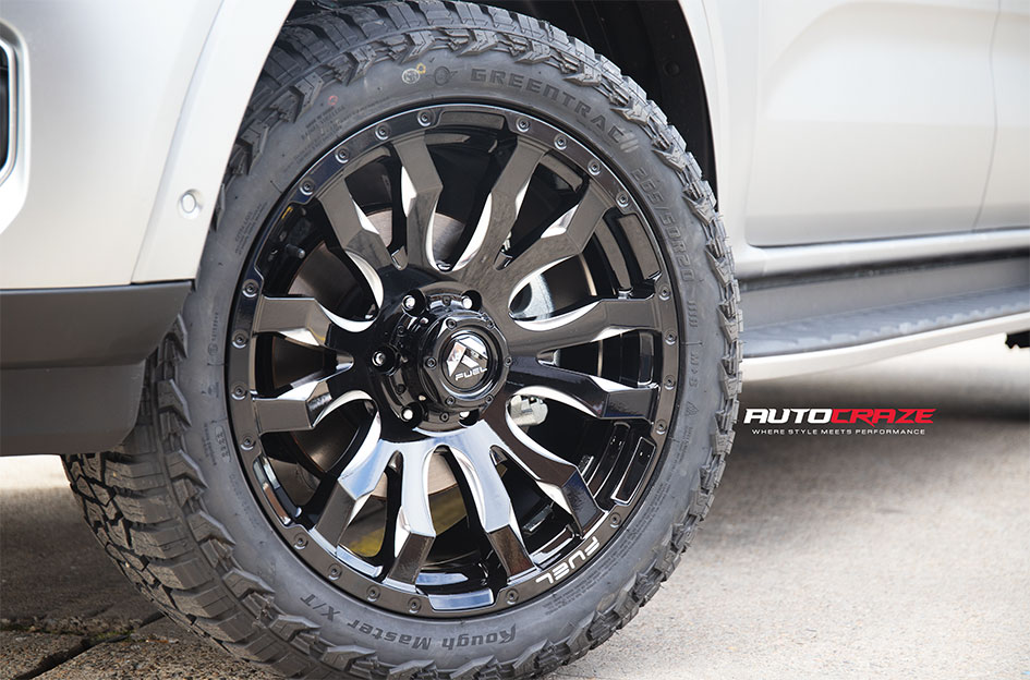 FORD EVEREST NEXT GEN FUEL BLITZ GLOSS BLACK MILLED 