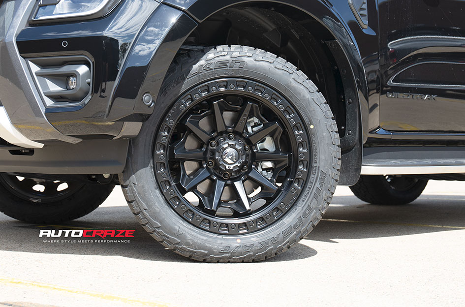 FORD EVEREST NEXT GEN FUEL COVERT MATTE BLACK