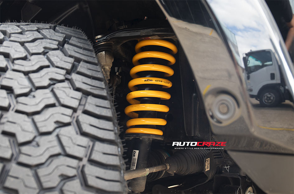 FORD EVEREST NEXT GEN FUEL REBEL 6 MATTE BLACK 