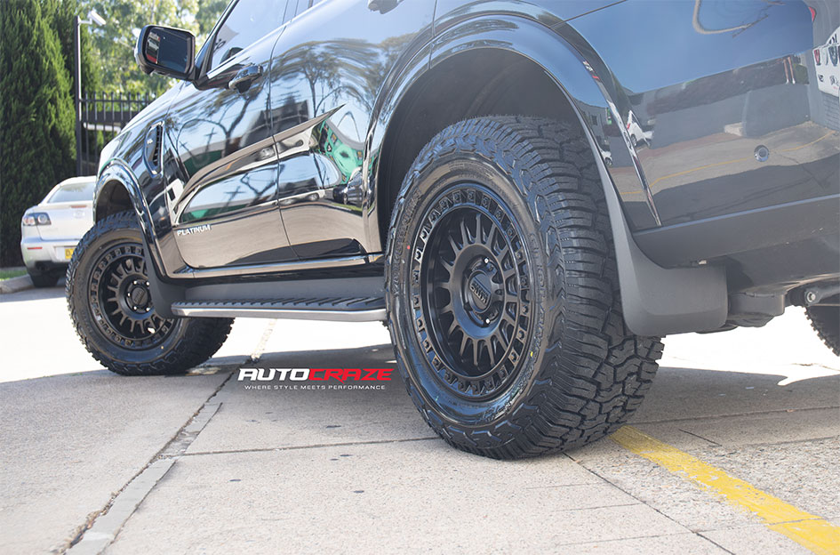 FORD EVEREST NEXT GEN KMC IMS MATTE BLACK W/ GLOSS BLACK LIP