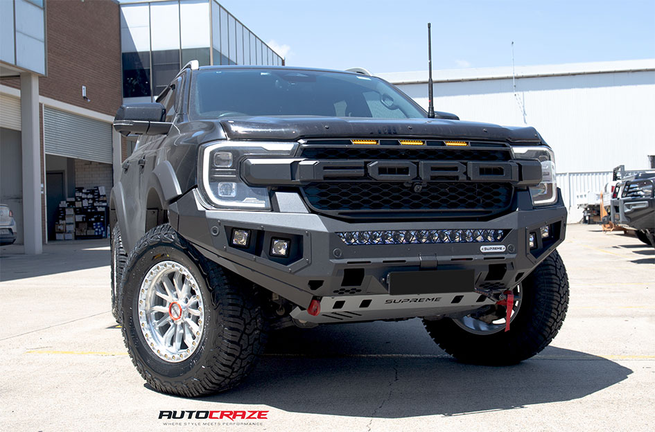 FORD EVEREST NEXT GEN NOMAD N133 SILVER MACHINED FACE