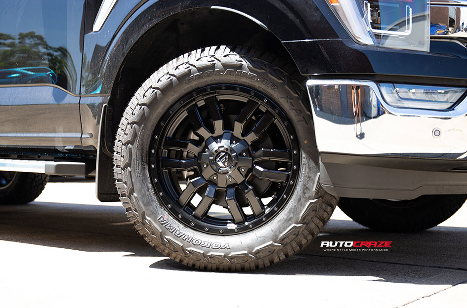 FORD F-150 FUEL SLEDGE MATTE BLACK