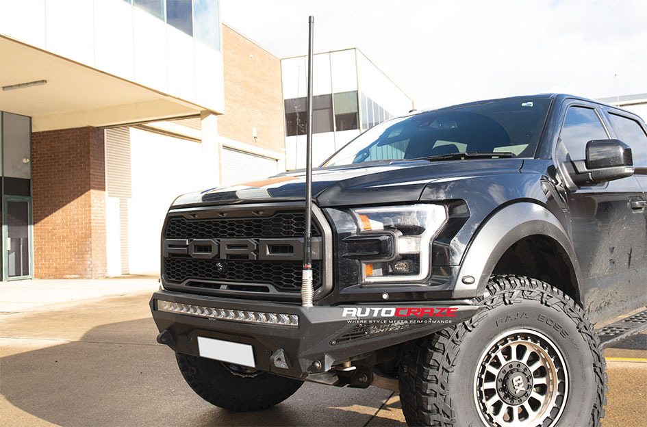 FORD F150 KMC OMEGA SATIN BLACK W/ BRONZE TINT
