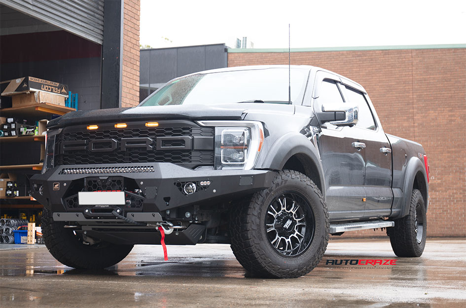 FORD F150 MOTO METAL MO810 LEGACY GLOSS BLACK MACHINED