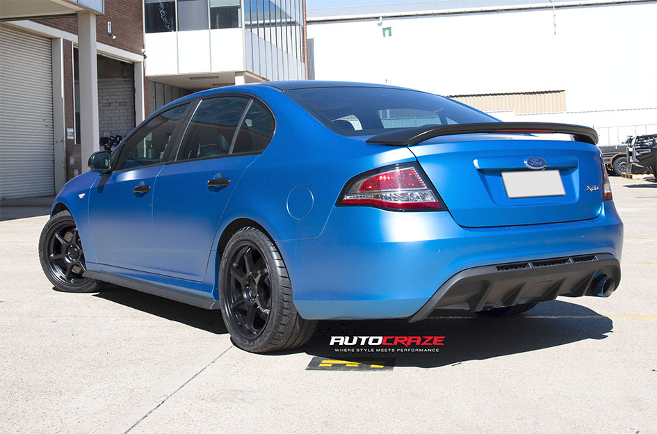 FORD FALCON MOTEGI MR145 TRAKLITE SATIN BLACK