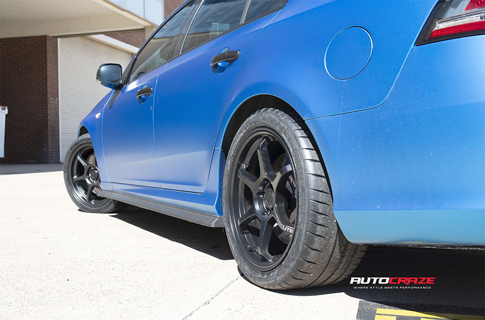 FORD FALCON MOTEGI MR145 TRAKLITE SATIN BLACK