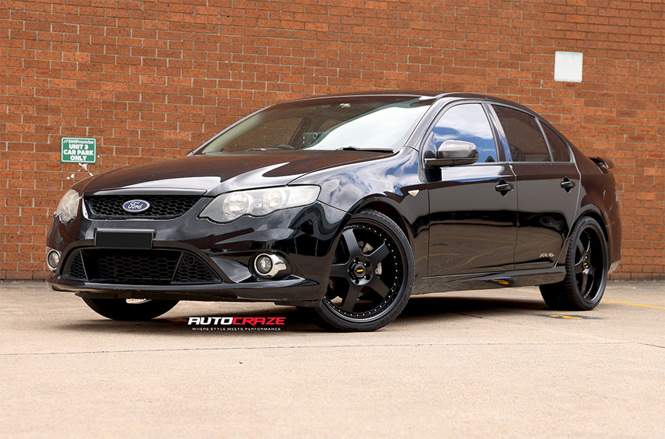 FORD FALCON SIMMONS FR1 SATIN BLACK