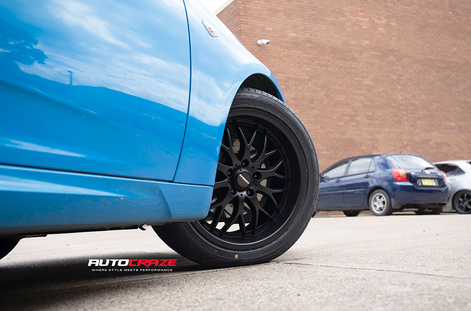 FORD FALCON SPEEDY CHEETAH BLACK SUEDE 