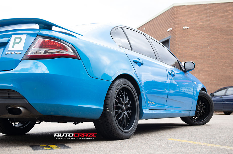 FORD FALCON SPEEDY CHEETAH BLACK SUEDE 