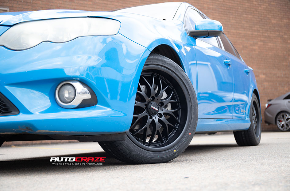 FORD FALCON SPEEDY CHEETAH BLACK SUEDE 