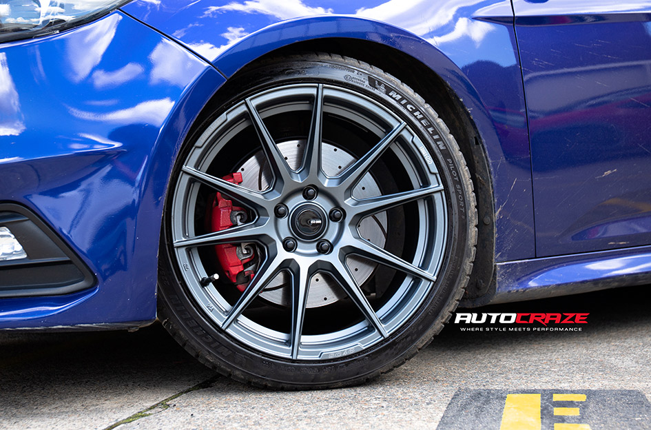 FORD FOCUS ST ENKEI SC46 GUNMETAL