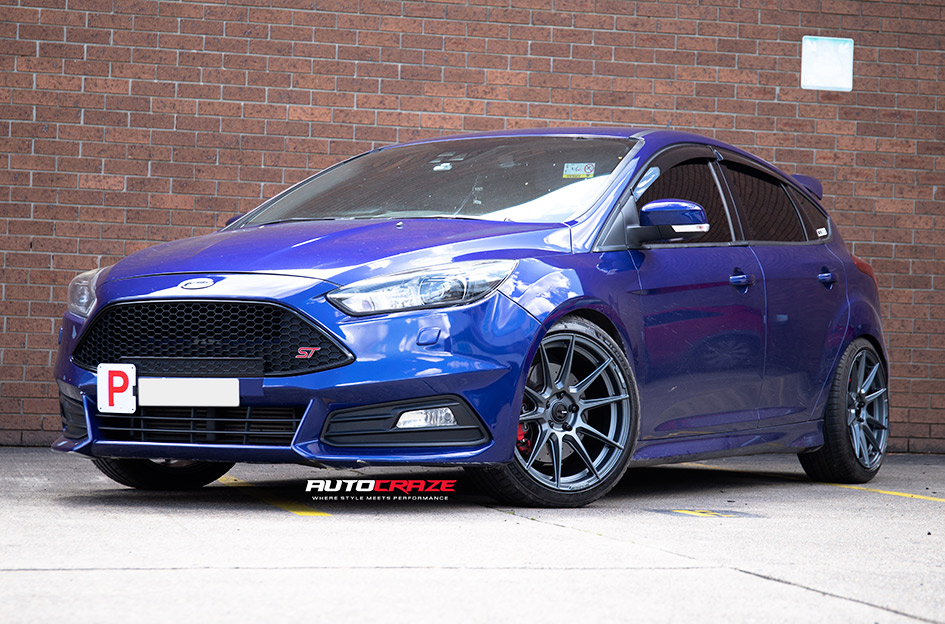 FORD FOCUS ST ENKEI SC46 GUNMETAL