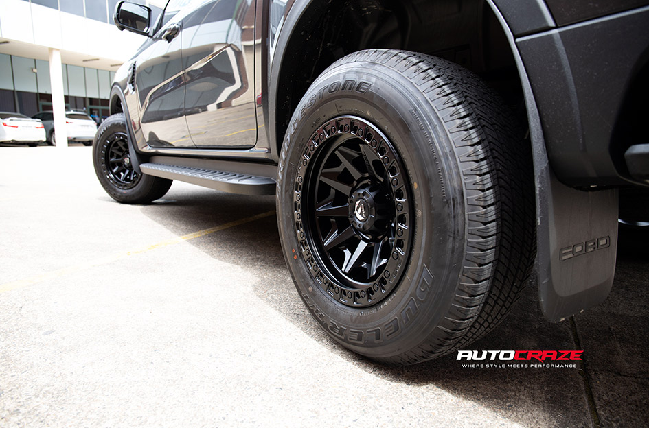 FORD RANGER NEXT-GEN FUEL COVERT MATTE BLACK 