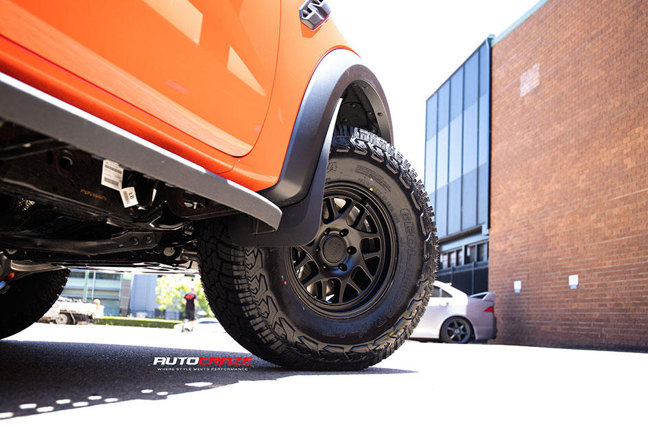FORD NEXT-GEN RANGER RAPTOR KMC BULLY OL KM717 SATIN BLACK
