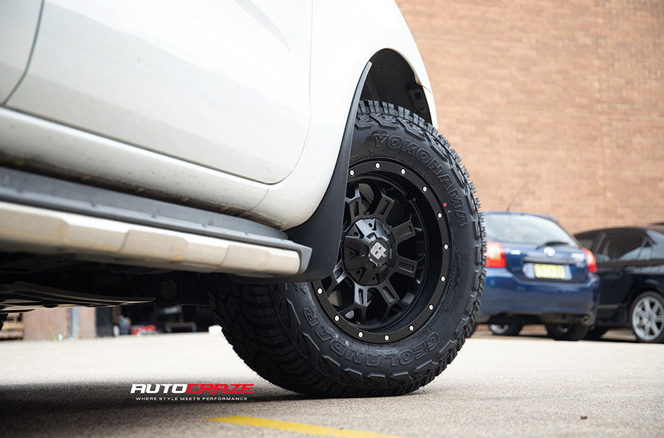 FORD RANGER DIESEL HURRICANE BLACK MATT 