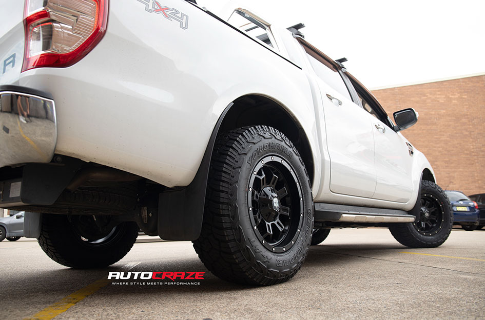 FORD RANGER DIESEL HURRICANE BLACK MATT 