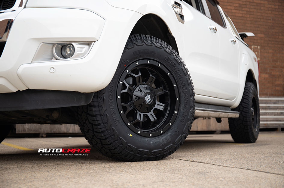FORD RANGER DIESEL HURRICANE BLACK MATT 