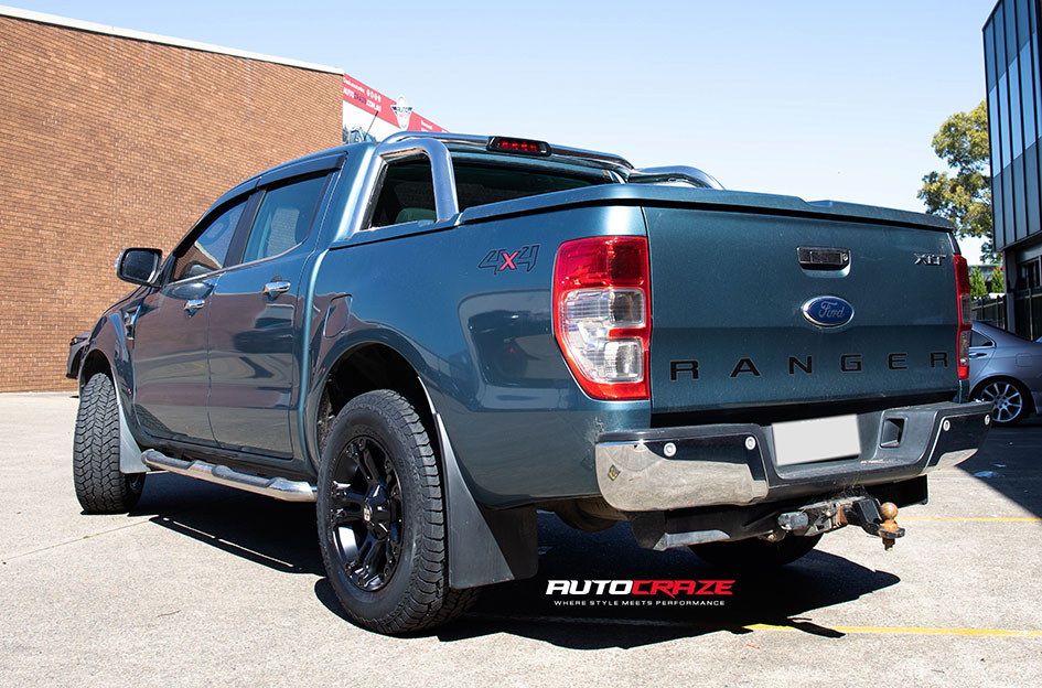FORD RANGER DIESEL BROOKLYN MATT BLACK 