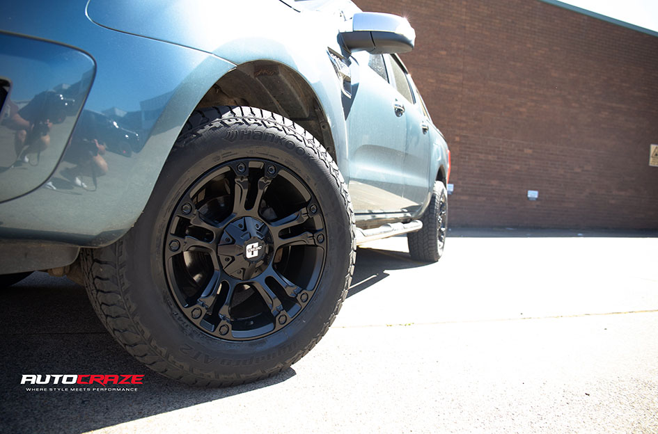 FORD RANGER DIESEL BROOKLYN MATT BLACK 