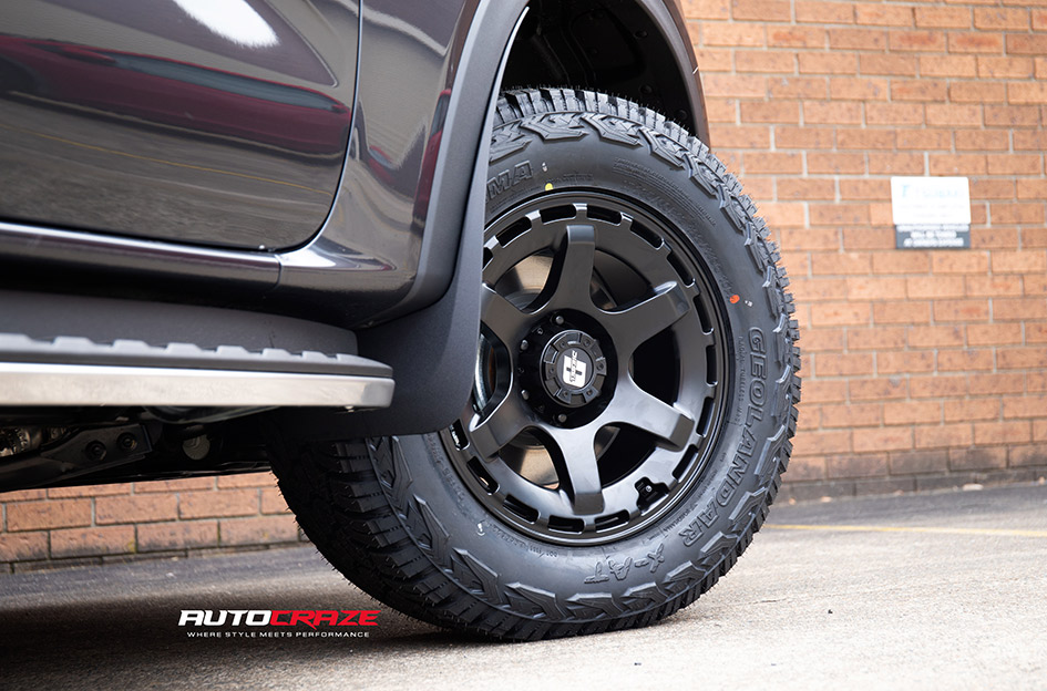 FORD RANGER NEXT GEN DIESEL MICHIGAN MATT BLACK 